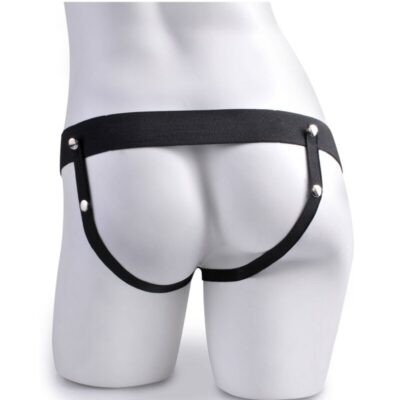Fetish fantasy series - arnês ajustável com controle remoto pênis realista com testículos recarregáveis e vibrador 15 cm fetish fantasy series caliente. Pt
