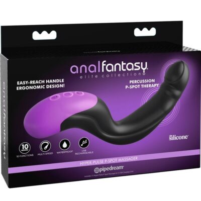 Coleção anal fantasy elite - anal massager hyper-pulse point p anal fantasy elite collection caliente. Pt