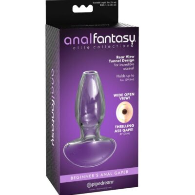Coleção anal fantasy elite - dilator anal gaper para iniciantes vidro tamanho s anal fantasy elite collection caliente. Pt