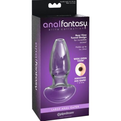 Anal fantasy elite collection- anal gaper dilator vidro tamanho m anal fantasy elite collection caliente. Pt