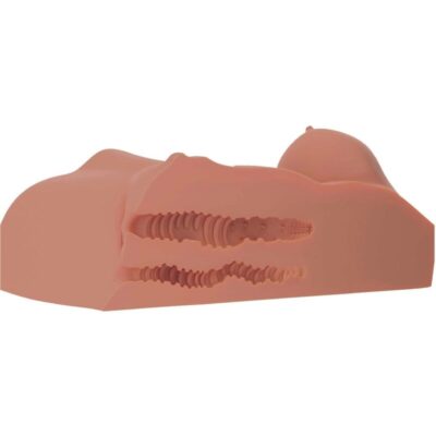 Pdx plus - masturbador feminino torso dupla entrada caramelo pdx plus+ caliente. Pt