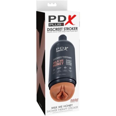Pdx plus - stroker discreet design shampoo garrafa milk me mel caramelo pdx plus+ caliente. Pt