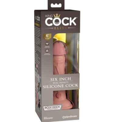 KING COCK ELITE - DILDO DE SILICONE REALISTA 15,2 CM 10 King cock elite - dildo de silicone realista 15,2 cm king cock caliente. Pt