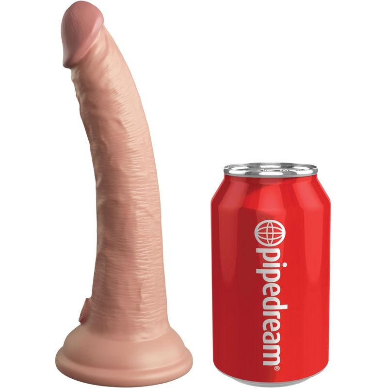 KING COCK ELITE - DILDO SILICONE REALISTA 17,8 CM 1 King cock elite - dildo silicone realista 17,8 cm