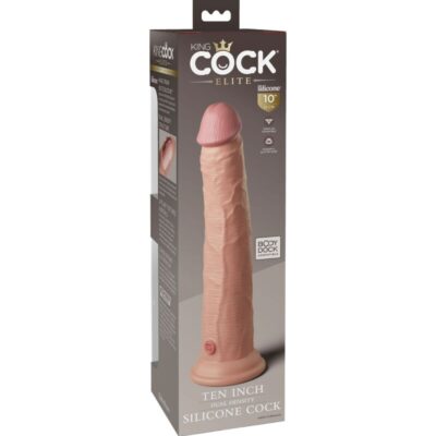 KING COCK ELITE - DILDO SILICONE REALISTA 25,4 CM 11 King cock elite - dildo silicone realista 25,4 cm king cock caliente. Pt
