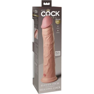 KING COCK ELITE - DILDO SILICONE REALISTA 28 CM 10 King cock elite - dildo silicone realista 28 cm king cock caliente. Pt