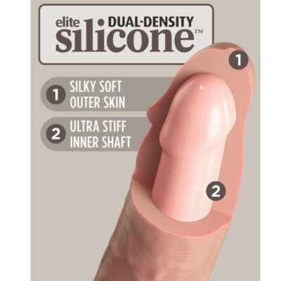 King cock elite - vibrador realístico e silicone 15,2 cm king cock caliente. Pt