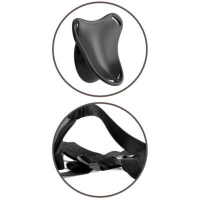 King cock elite - arnês ajustável com dildo 15,2 cm para iniciantes king cock caliente. Pt