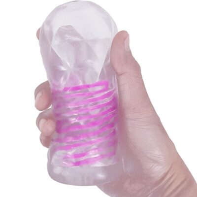Pretty love - fantasy male masturbator with internal spiral and balls transparent pretty love male caliente. Pt