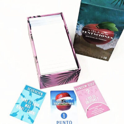 La isla de las tentaciones - official card game - es la isla de las tentaciones caliente. Pt