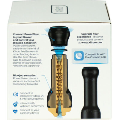Kiiroo - dispositivo de suco interativo powerblow kiiroo caliente. Pt