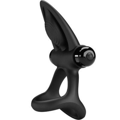 Alternative view of PRETTY LOVE - ANEL VIBRANTE 10 VIBRAÕES SILICONE PRETO
