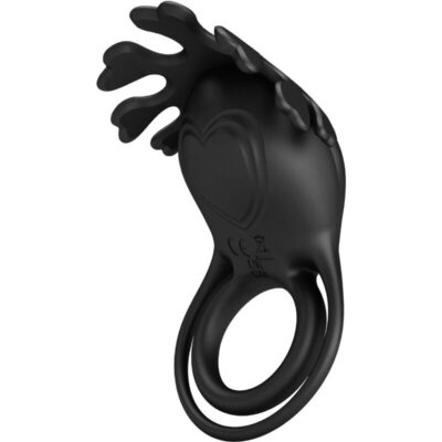 Alternative view of PRETTY LOVE - ANEL VIBRADOR RUBEN 7 VIBRAÕES SILICONE PRETO