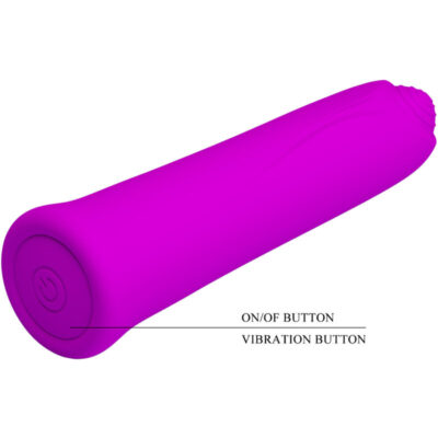 Pretty love - vibrador curtis mini super power 12 vibraões de silicone violeta pretty love flirtation caliente. Pt