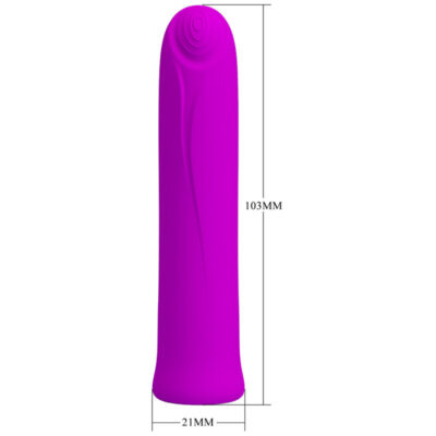 Pretty love - vibrador curtis mini super power 12 vibraões de silicone violeta pretty love flirtation caliente. Pt
