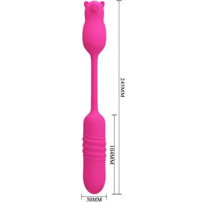 Pretty love - bala vibrante de silicone rosa pretty love flirtation caliente. Pt