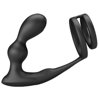 Pretty love - anel para pênis marshall com plug anal vibratório com controle remoto - image 2