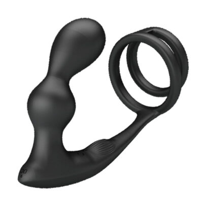 Pretty love - anel para pênis marshall com plug anal vibratório com controle remoto - image 3