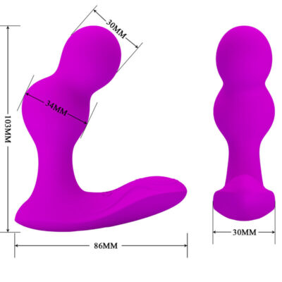 Pretty love - massager vibrador anal terrance com controle remoto pretty love caliente. Pt