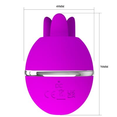Pretty love - vibrador de silicone redondo roxo bola gemini pretty love flirtation caliente. Pt
