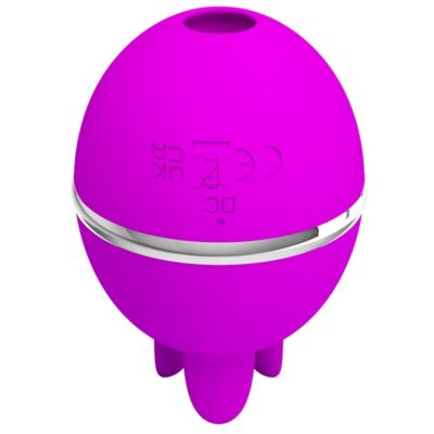 Alternative view of PRETTY LOVE - VIBRADOR DE SILICONE REDONDO ROXO BOLA GEMINI