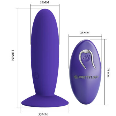 Pretty love - juventude plug vibrador anal controle remoto violeta pretty love youth caliente. Pt