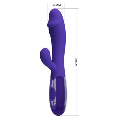 Pretty love - vibrador snappy youth e estimulador de ponto g violeta pretty love led caliente. Pt