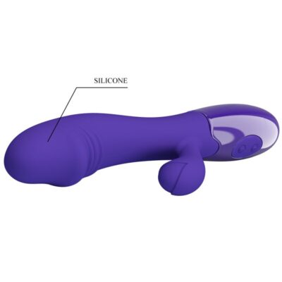 Pretty love - vibrador snappy youth e estimulador de ponto g violeta pretty love led caliente. Pt