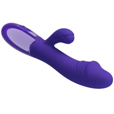 Pretty love - vibrador snappy youth e estimulador de ponto g violeta pretty love led caliente. Pt