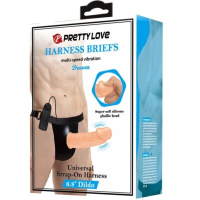 Pretty love - cuecas de arnês com dildo de vibrao incluído pretty love caliente. Pt