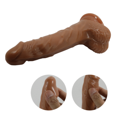 Baile - vibrador realístico com ventosa de controle remoto baile dildos caliente. Pt