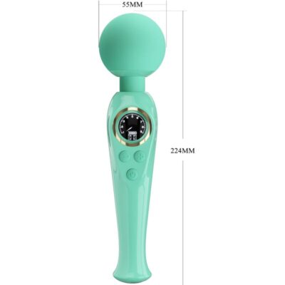 Pretty love - vibrador de varinha verde skyler pretty love led caliente. Pt