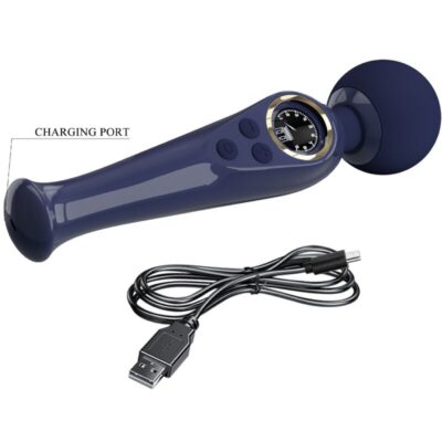 Pretty love - varinha vibradora skyler azul pretty love led caliente. Pt