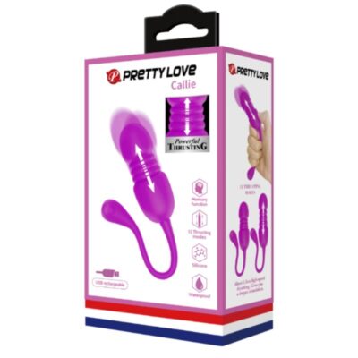 Pretty love - ovo vibratório recarregvel callie roxo pretty love c-type caliente. Pt