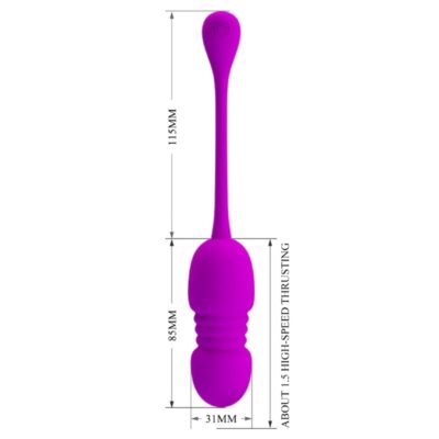 Pretty love - ovo vibratório recarregvel callie roxo pretty love c-type caliente. Pt