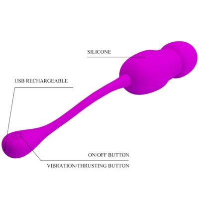 Pretty love - ovo vibratório recarregvel callie roxo pretty love c-type caliente. Pt