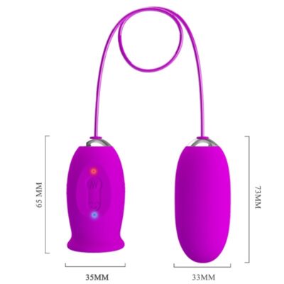PRETTY LOVE - VIBRADOR RECARREGVEL DAISY DUAL EGG ROXO 14 Pretty love - vibrador recarregvel daisy dual egg roxo pretty love flirtation caliente. Pt