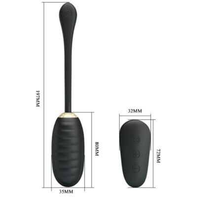 Pretty love - ovo vibratório recarregvel doreen luxury preto pretty love smart caliente. Pt