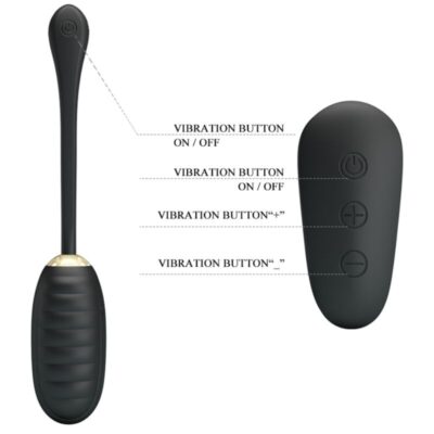 Pretty love - ovo vibratório recarregvel doreen luxury preto pretty love smart caliente. Pt