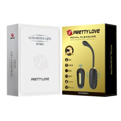 Pretty love - ovo vibratório recarregvel doreen luxury preto pretty love smart caliente. Pt