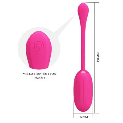 Pretty love - ovo vibratório recarregvel doreen magenta pretty love smart caliente. Pt