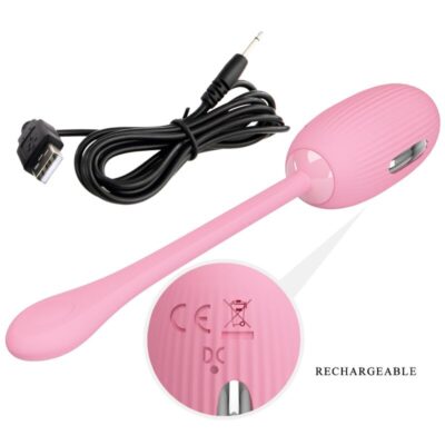Pretty love - ovo vibratório recarregvel doreen rosa pretty love smart caliente. Pt