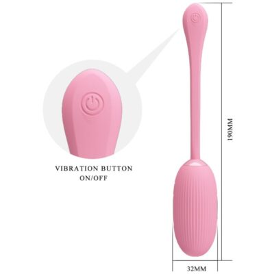 Pretty love - ovo vibratório recarregvel doreen rosa pretty love smart caliente. Pt