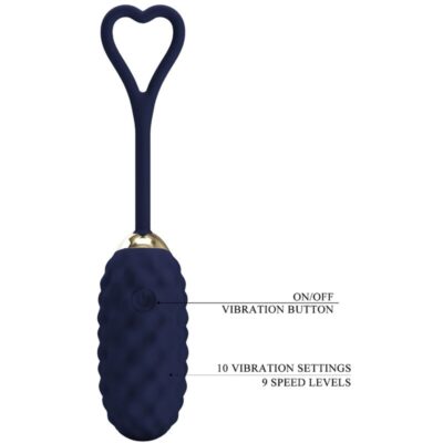 PRETTY LOVE - OVO VIBRATÓRIO DE CONTROLE REMOTO VIVIAN BLUE 14 Pretty love - ovo vibratório de controle remoto vivian blue pretty love led caliente. Pt