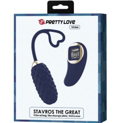 PRETTY LOVE - OVO VIBRATÓRIO DE CONTROLE REMOTO VIVIAN BLUE 17 Pretty love - ovo vibratório de controle remoto vivian blue pretty love led caliente. Pt