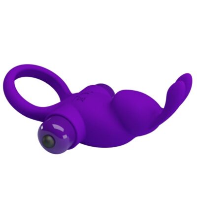 Pretty love - anel vibrador i coelho para pênis roxo pretty love male caliente. Pt