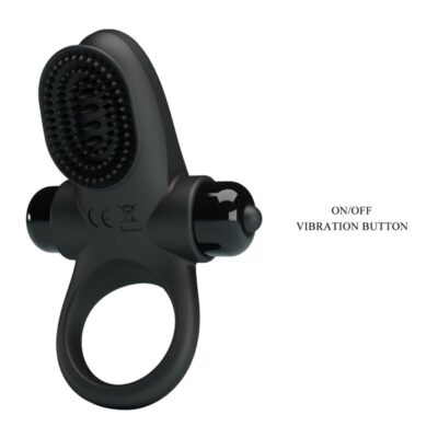 Pretty love - anel vibrador ii para o pênis preto pretty love male caliente. Pt