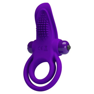 PRETTY LOVE - ANEL PARA PÉNIS VIBRANTE ROXO 12 Pretty love - anel para pénis vibrante roxo pretty love male caliente. Pt