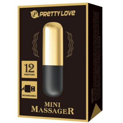 Pretty love - vibrador bala recarregvel dourado pretty love bottom caliente. Pt