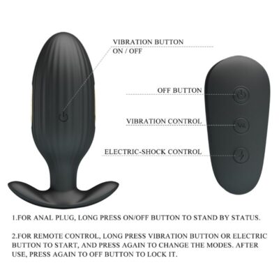 PRETTY LOVE - VIBRADOR RECARREGVEL ANAL KELLY PLUG PRETO 19 Pretty love - vibrador recarregvel anal kelly plug preto pretty love bottom caliente. Pt